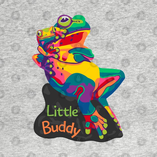 Little Buddy Tree Frog by Slightly Unhinged
